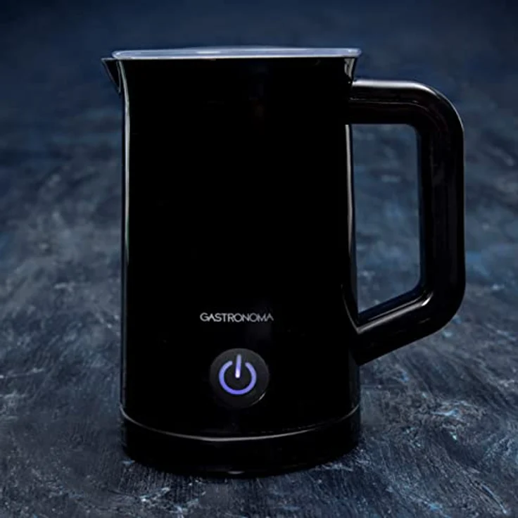 Gastronoma 18150003 Milchaufschäumer Elektrisch, 300mL Milchschäumer Hohe Kapazität aus Edelstahl 3 in 1 Milchschaum für warmer & kalter Schaum, warme Schokolade, kabelloser Milchbehälter – Bild 2