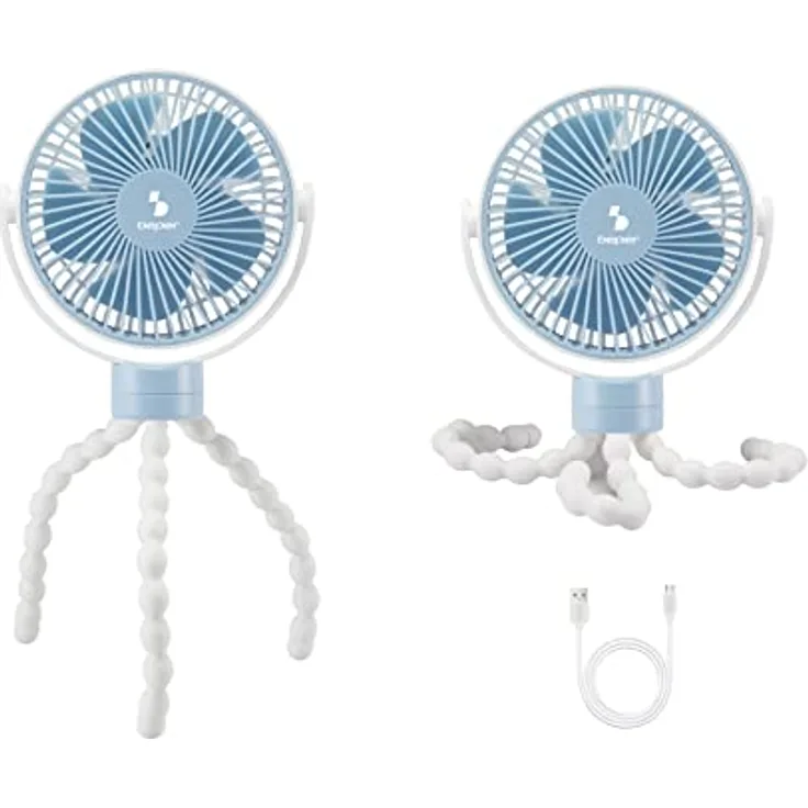 Beper P206VEN430 Usb Ventilator mit Flexiblen Silikonbeinen - Mini Ventilator