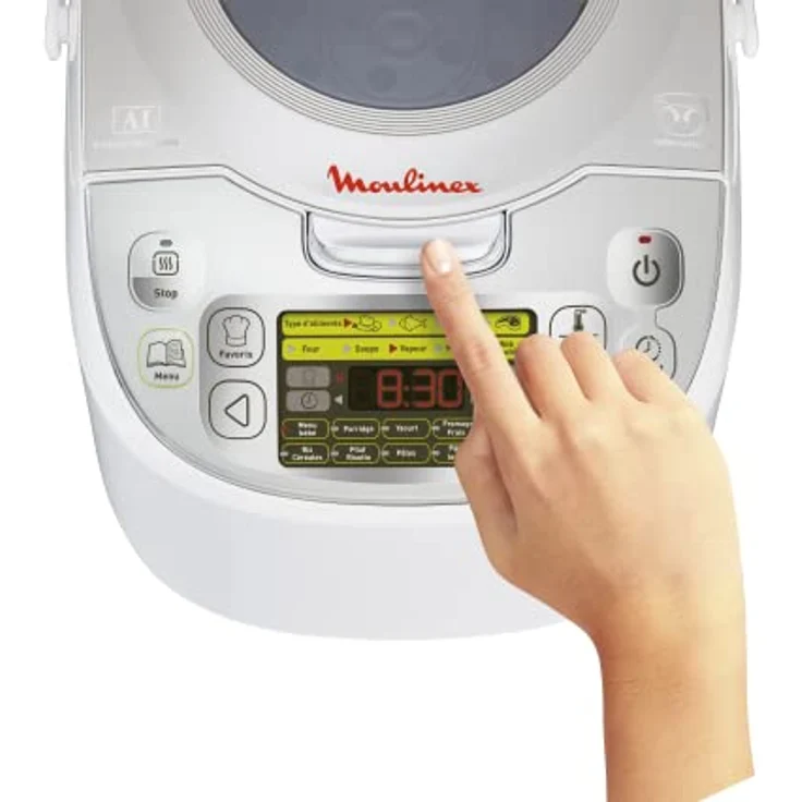 Moulineux MK812121 Multikocher Advance Color Blanco, 5L, Aluminium, Weiß, 750 Watt – Bild 3
