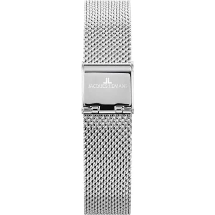 Jacques Lemans Armbanduhr Damen Milano Classic 1 2110K, Quarzuhr, 34 mm, silber – Bild 3