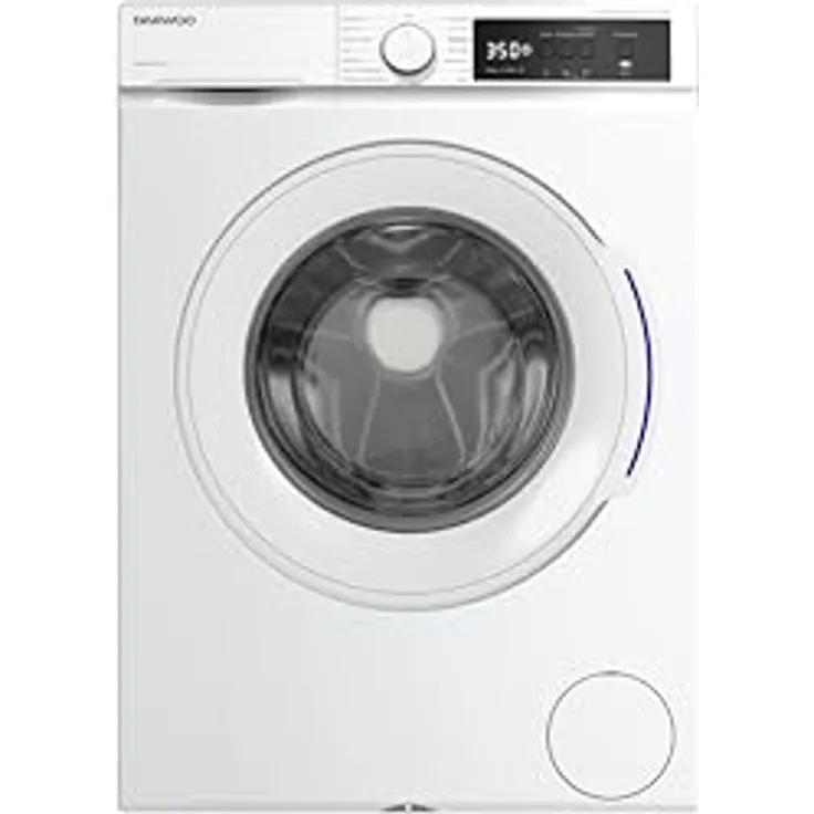 Daewoo WM-FBR7454W0NA-DE, Frontlader Waschmaschine, A, 7 kg, 1400 U/min, 15 Programme mit Kurzprogramm, AquaStop, Weiß