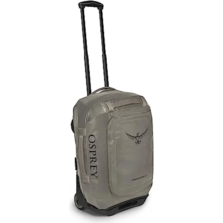 Osprey Transporter 40, 2-Rollen Reisetasche 55 cm, graue 100% Polyester Konstruktion – Bild 1