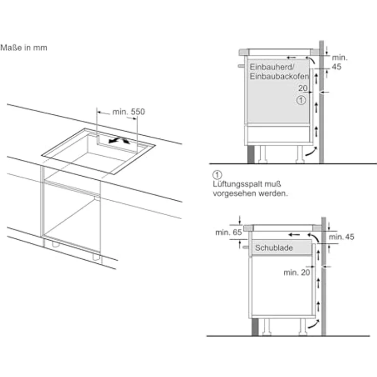 BOSCH Elektro-Kochfeld PIE811BB5E, 80 cm, Flexibilität der Kochzonen, TouchSelect, PowerBoost, Rahmenlos, Sicherheitsfunktionen – Bild 7