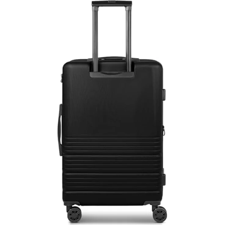 camel active Hanoi Serie, mittelgroßer Hartgepäck Check-in Koffer, 41 x 27 x 65 cm, 65 Liter Volumen, Polycarbonat, 4 Doppelrollen & Zahlenschloss, für Damen und Herren – Bild 2