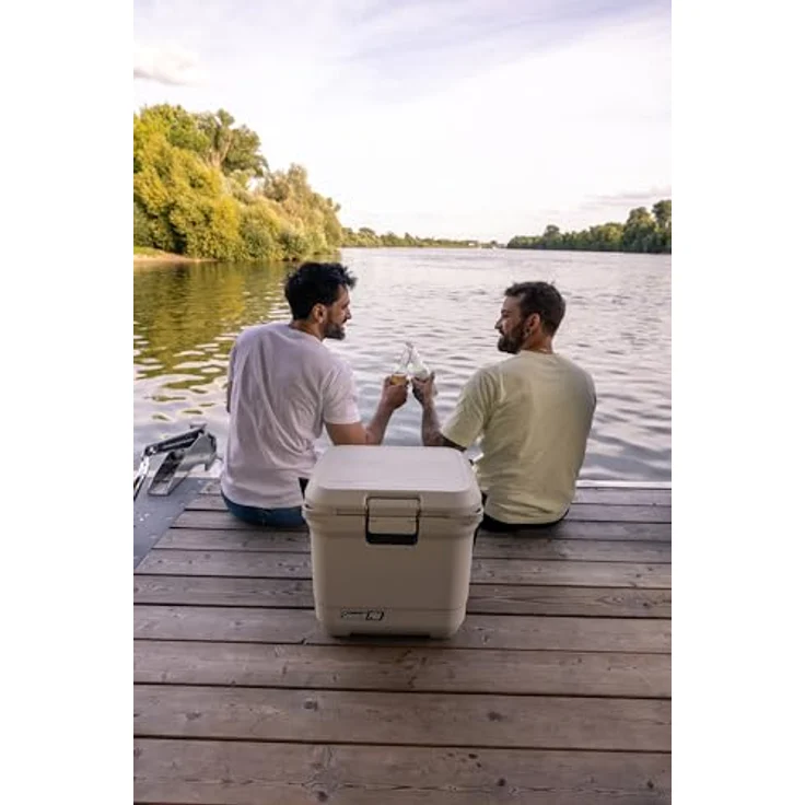 Coleman Pro 25QT Kühlbox, 24 l, robuste Isolierung, hält Eis bis zu 3 Tage kühl, weiß – Bild 7