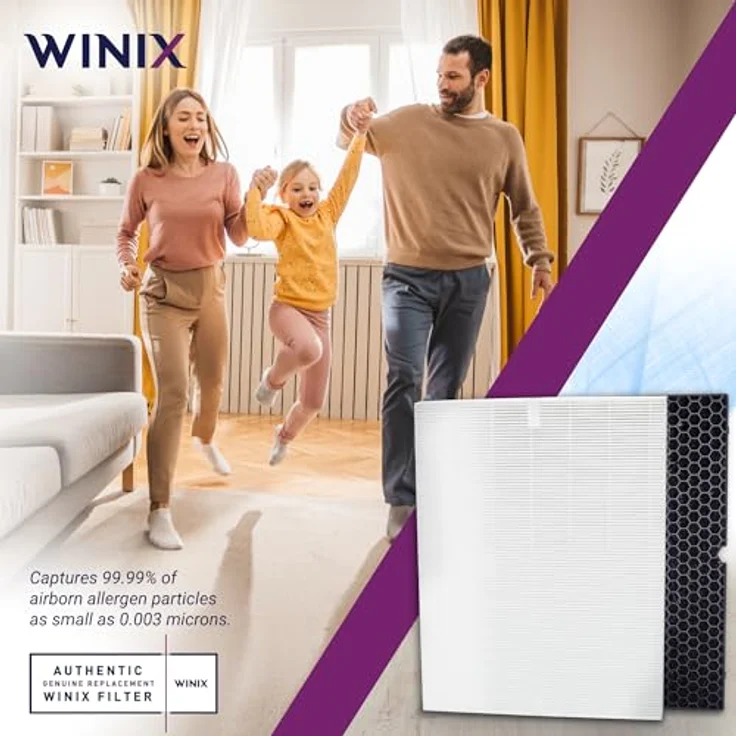 Winix Filter H Kassette für 2020eu Luftreiniger, 77 Liter – Bild 6
