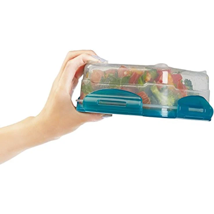 AmazonBasics 6pc Airtight Food Storage Containers Set, 3 x 0.8 Liter – Bild 6