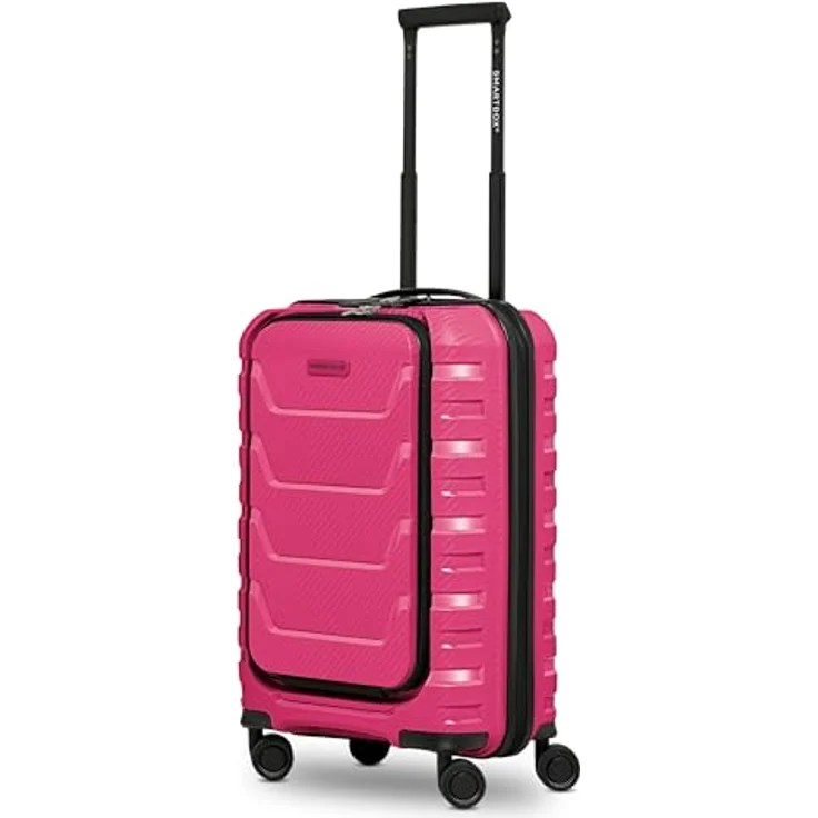 Smartbox Edition 01, Kabinentrolley mit 4 Rollen, Laptopfach, 55 cm, pink – Bild 1