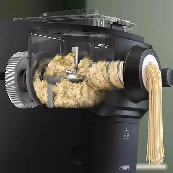 Philips Küchenmaschine HR2665/96, ProExtrude-Technologie, Schwarz – Bild 3