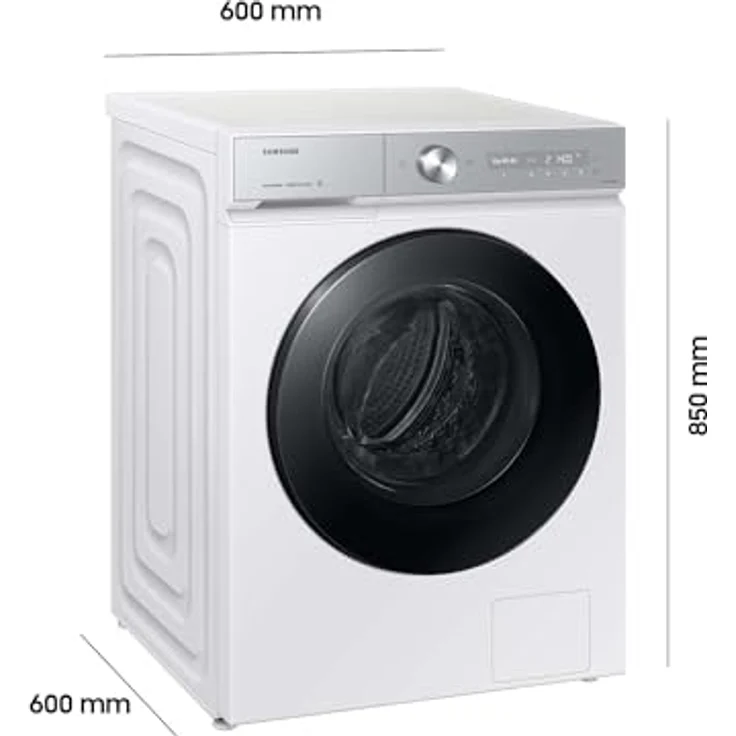 Samsung WW8400D, BESPOKE Waschmaschine, QuickDrive, AI Wash, 1 EEK: A (-40%), 11 kg White – Bild 2