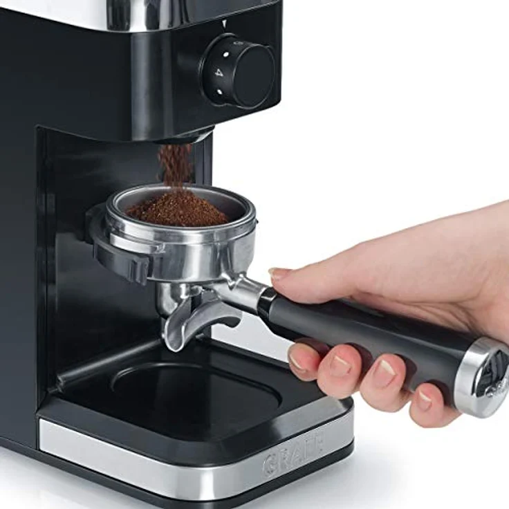 Graef Kaffeemühle CM502, Kaffeemühle, Schwarz – Bild 3