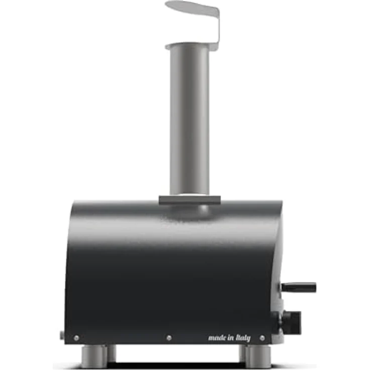 Alfa Forni Tragbarer Gas Pizzaofen MODERNO PORTABLE Schiefer Grau mit Heat Genius-Technologie, Made in Italy – Bild 5