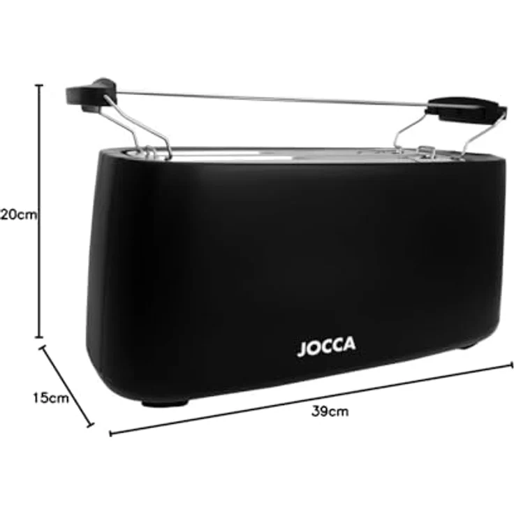 JOCCA Toaster 2312 für 2 Scheiben, Nature-Linie mit 7 Bräunungsstufen und Auftaufunktion – Bild 10