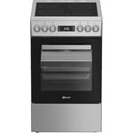 Bauknecht B5V8LMX Standherd, Heißluftbackofen mit 8 Funktionen, 4 Kochzonen, Hydrolyse-Reinigungsfunktion, Garraumvolumen 60 Liter, Edelstahl-Optik