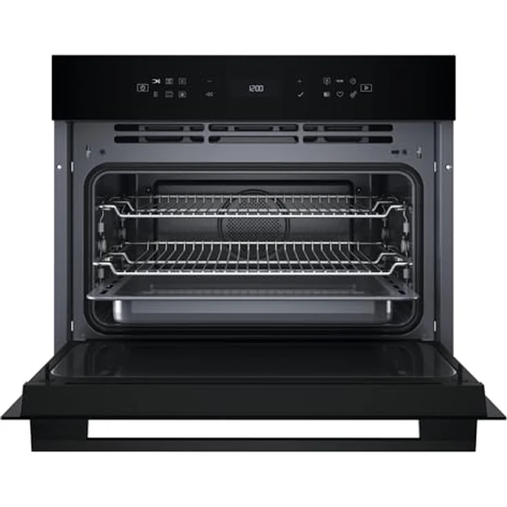 Bauknecht BCW7O7HTSK Kompaktbackofen mit Mikrowellenfunktion, A+, 52 Liter, SmartClean, Crisp & Crisp Fry, Dynamic Intelligence, Black Glass – Bild 2