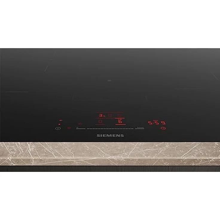 Siemens EH801HFB1E iQ300, Smartes Induktionskochfeld, 80 cm, Schwarz, flächenbündig, TouchSlider, Dunstabzugsautomatik – das perfekte Zusammenspiel von Kochfeld und Dunstabzugshaube – Bild 2