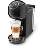 NESCAFÉ Dolce Gusto De'Longhi Genio S Plus EDG315.B, Kaffeemaschine für Espresso und andere Kapselgetränke, automatische Abschaltung, heiße und kalte Getränke, 1500 W, Schwarz