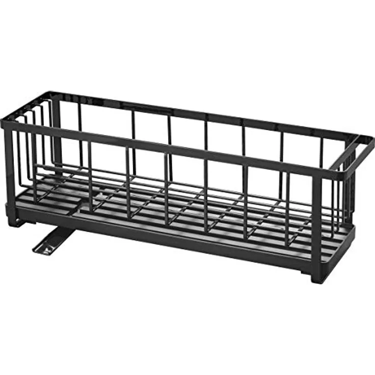 Wire dish drainer slim - Tower - black
