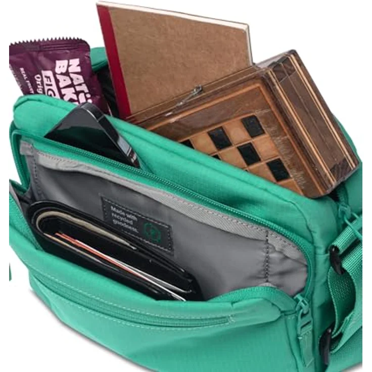 Timbuk2 Flight Umhängetasche, 23 cm x 6 cm x 16 cm, 100% Polyester, jadegrün – Bild 4