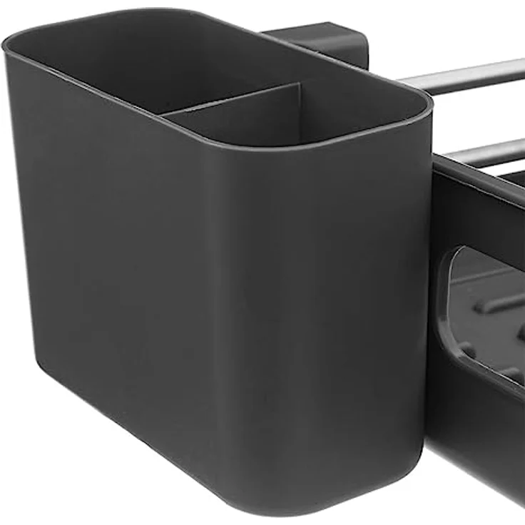 Ausziehbares abtropfgestell für 12 teller "etira" grau - 5 five simply smart – Bild 4
