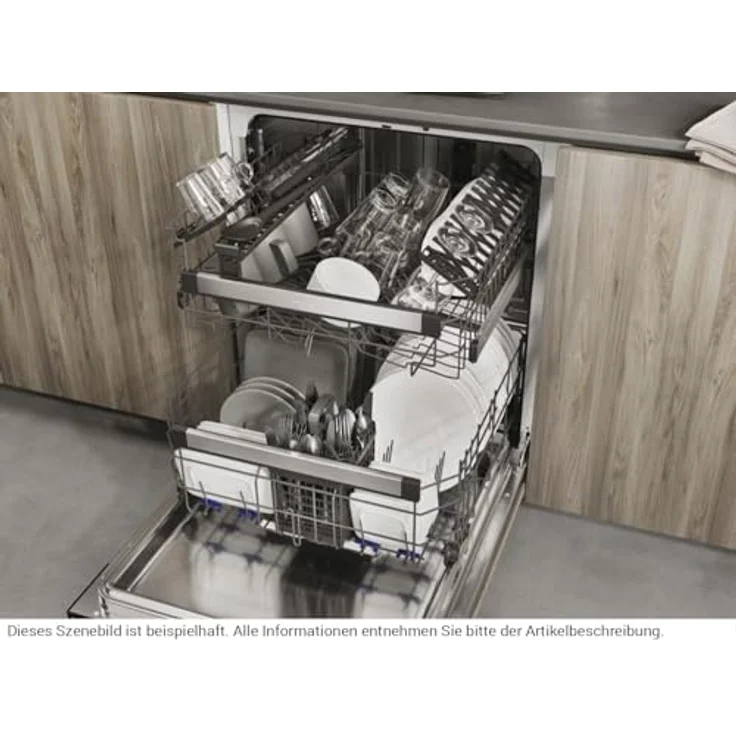Haier XI 6C3D0FB, Geschirrspüler, C, Geräuschemissionsklasse B, Geräuschemissionen 43 Dezibel – Bild 6