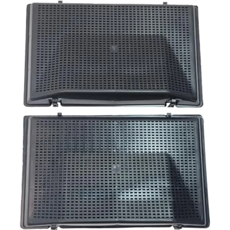 Whirlpool Ersatzteil Set 2 Kohlefilter AMC962 für Dunstabzugshauben von Fagor, Ariston, Hotpoint, Faure, Sauter, Ikea