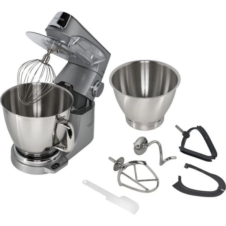 Kenwood KVL85.004SI Titanium Chef Baker XL Küchenmaschine, 1200W, 5,7L Schüssel, silber, Serie: Titanium Chef Baker XL
 – Bild 1