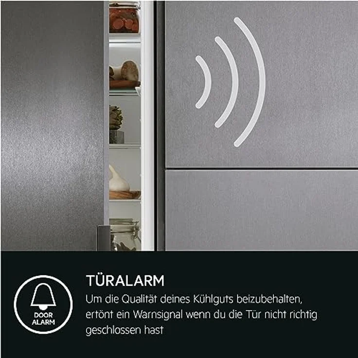 AEG Series 5000 TSC5S183DF, Kühl-Gefrierkombination mit 262 l, ColdSense und LowFrost, 34 dB, D, Weiß – Bild 8