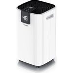 Brandson Luftentfeuchter Kompressor, 16L/24h, Raumentfeuchter für Räume bis 35m², Automatik, Timer, 2,2L Wassertank, Ablaufschlauch, DRY-Modus, leichtgängige Rollen