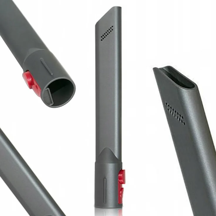 ROSFIX Fugendüse 273 mm – Ersatzteil für Dyson V7, V8, V10, V11, SV10-SV14, Kunststoff, Klicksystem, grau, optimale Reinigung schwer zugänglicher Stellen