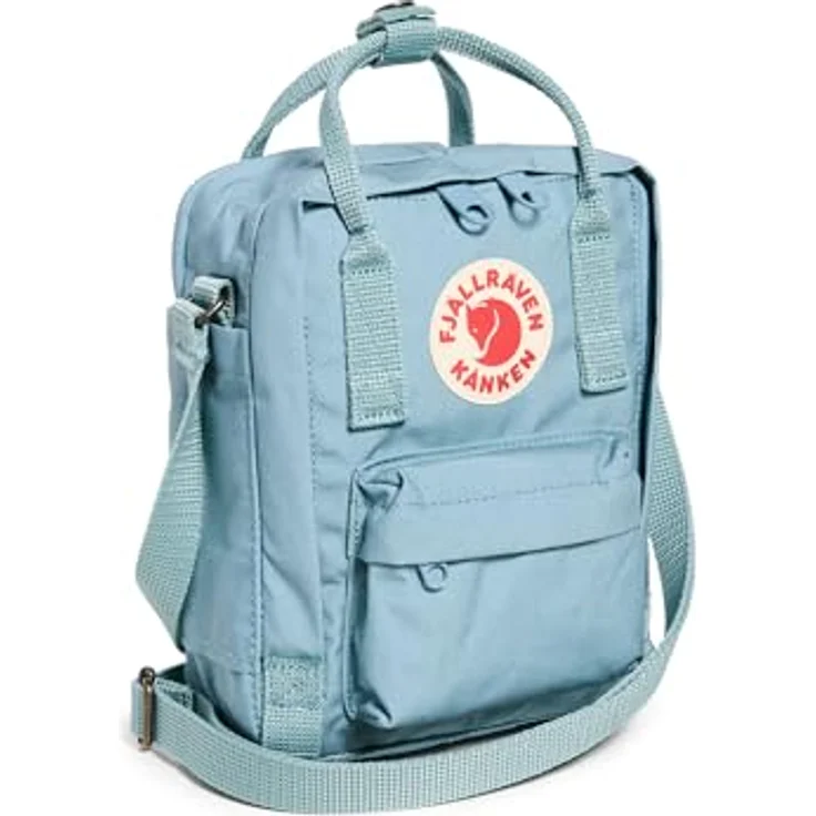 Fjällräven Kanken Sling Umhängetasche, 15 cm x 11 cm x 20 cm, 100% Nylon, sky blue – Bild 1