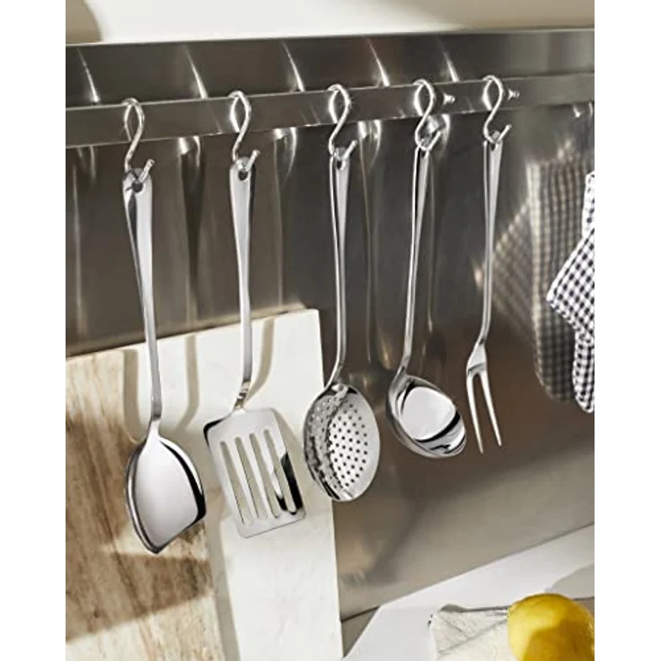 Alessi AJM19S5 L Design Küchenbesteck Set, Edelstahl, 5 Stücke – Bild 3