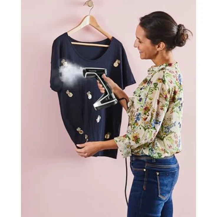 Rowenta DR8270 Access Steam Force, Vertikales Dampfbügeleisen 2000 W in Schwarz, zum Bügeln, Erfrischen und Desinfizieren – Bild 5