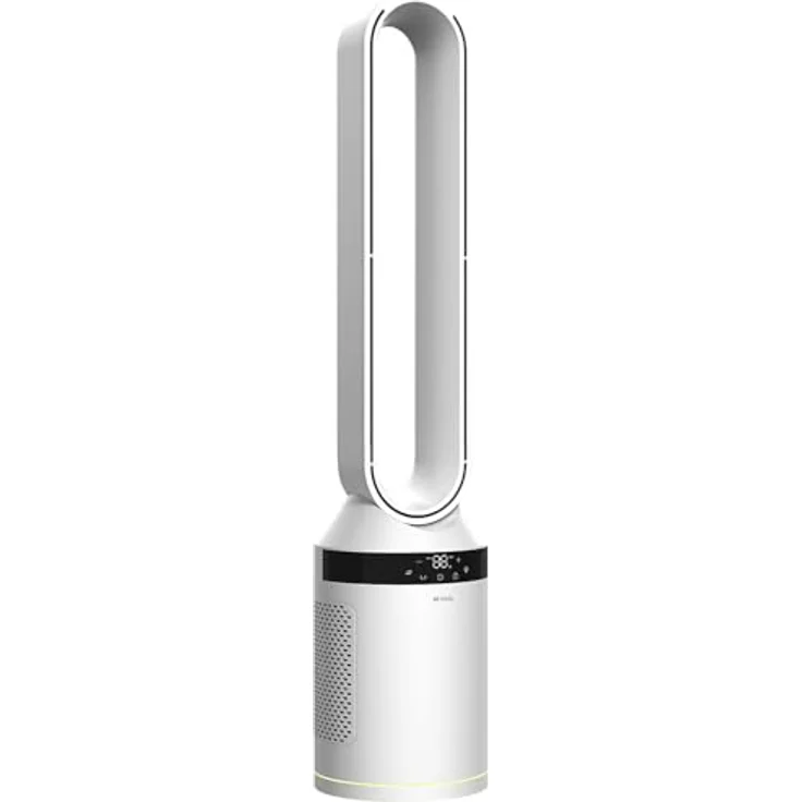 Be Cool Turmventilator 40W, oszillierend mit Fernbedienung, Beleuchtung, 12-Stunden-Timer und Anion-Funktion – Bild 3