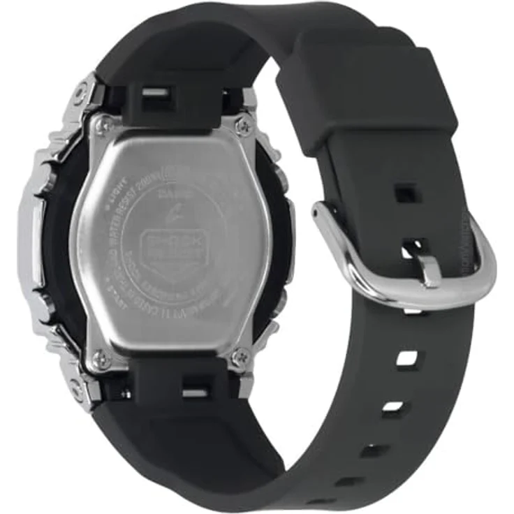 Casio Watch GM-S2110-3AER, Analog-Digitaluhr mit Kalenderfunktion, Grau-Silber-Green – Bild 2