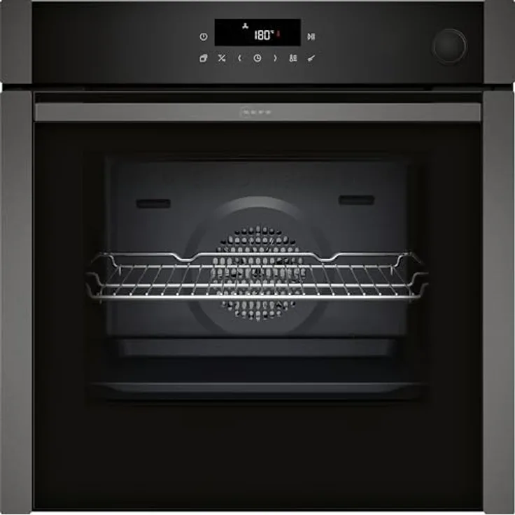 Neff N 50 Einbau-Backofen mit Dampfunterstützung, 60 x 60 cm, Graphite-Grey