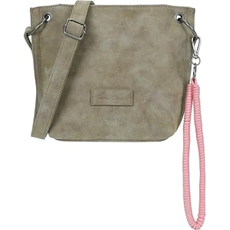 Fritzi aus Preußen Fritzi03N Vintage Umhängetasche, 22.5 cm x 8.5 cm x 20.5 cm, 100% Polyurethan, braun