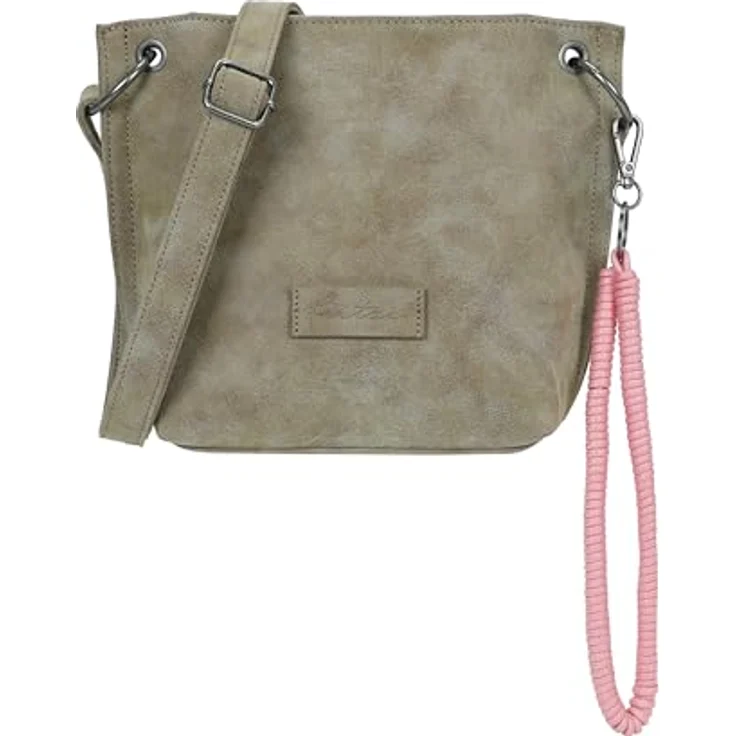 Fritzi aus Preußen Fritzi03N Vintage Umhängetasche, 22.5 cm x 8.5 cm x 20.5 cm, 100% Polyurethan, braun – Bild 1
