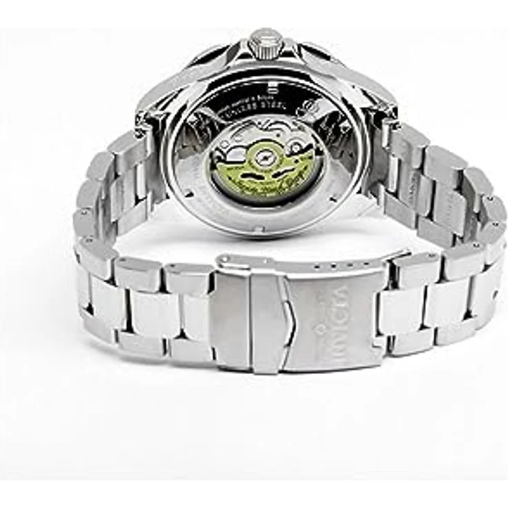 Invicta Pro Diver 3045, Edelstahl Herren Automatikuhr mit blauem Zifferblatt, 47mm, 30 bar wasserdicht – Bild 5
