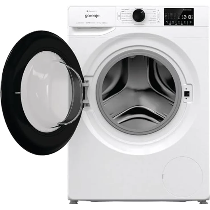 Gorenje WPNEI84A1TS Waschmaschine, 8kg, 1400 U/min., Dampffunktion, 15 Programme, WaveActive Trommel, ConnectLife WIFI, inox – Bild 3