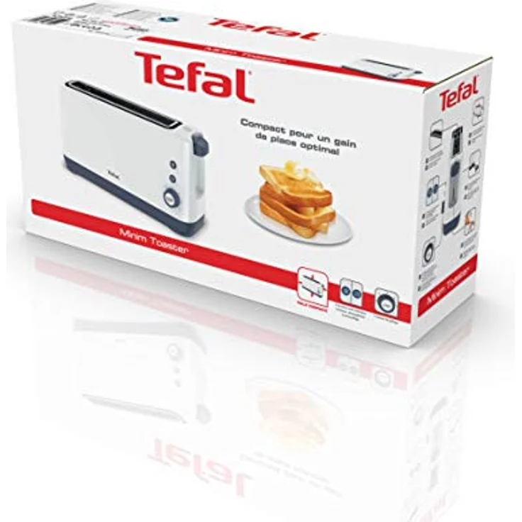Tefal Toaster Minim TL302110 Toaster, kompakt, 1 Schlitz – Bild 8