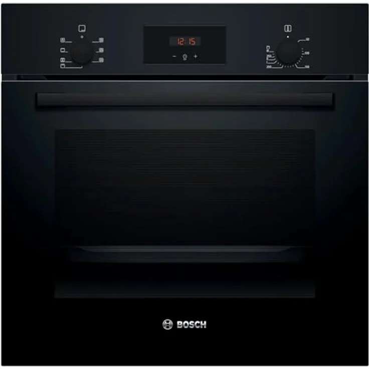 Bosch HBF133BA1 Einbau-Backofen elektrisch Umluft, 66 Liter, schwarz, EEK A – Bild 2