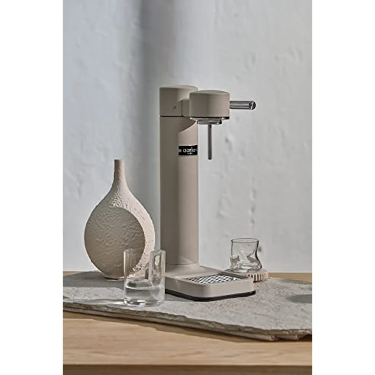 Aarke Carbonator 3, Wassersprudler aus Edelstahl mit 2 x BPA-frei Flaschen, Sand Finish – Bild 5