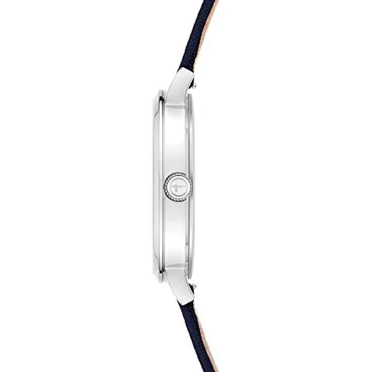 Tamaris Armbanduhr TT-0085-LQ, Silber, 38 mm Metallgehäuse, kratzunempfindliches Mineralglas, Canvasarmband – Bild 2