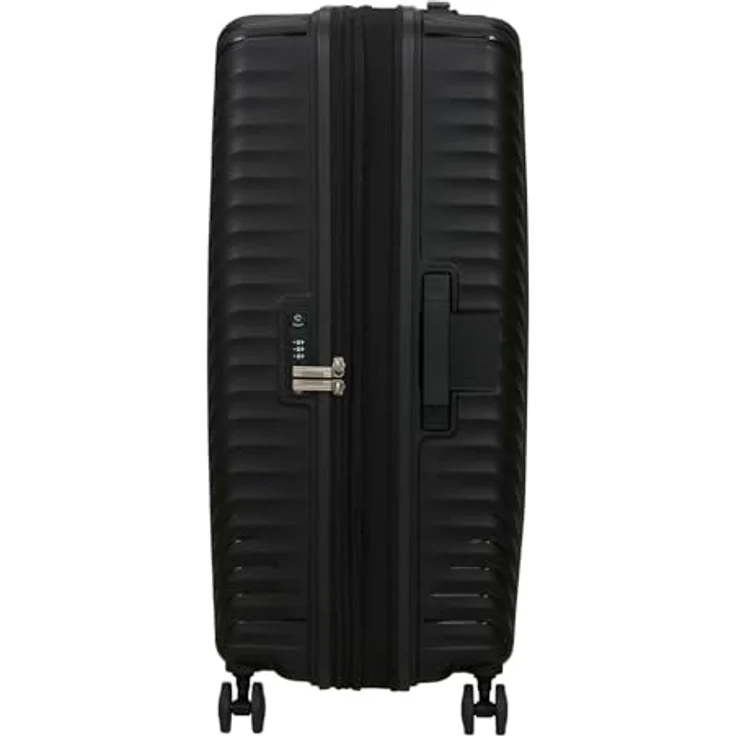 American Tourister Diablast Spinner 78/29 TSA EXP Trolley, Hartschale aus Polypropylen, erweiterbares Volumen von 98 bis 111 Litern, schwarz – Bild 4
