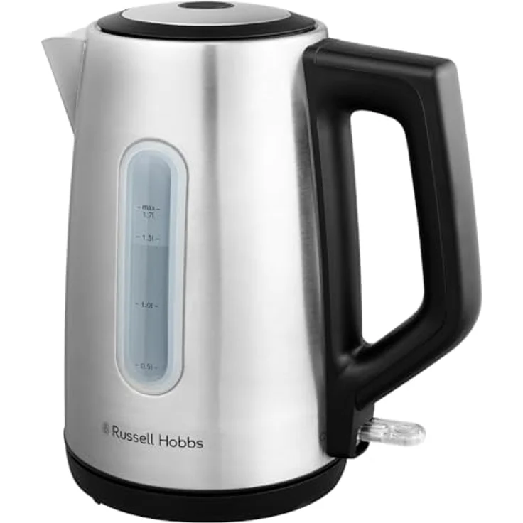 Russell Hobbs Heaton 27380-70, Wasserkocher mit 1,7l Kapazität und blau leuchtender Anzeige – Bild 1