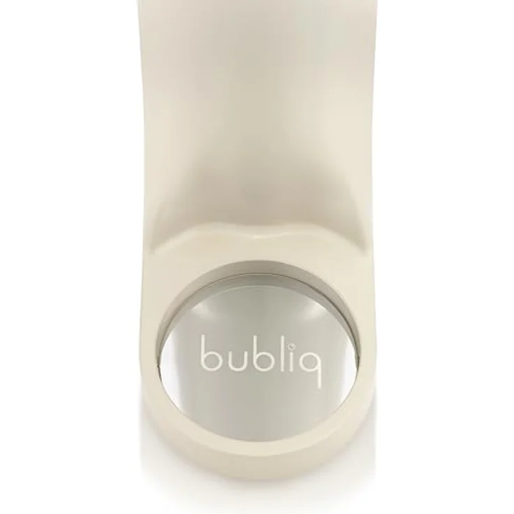 bubliq Wassersprudler, Beige, mit 1 l Flasche, skandinavisches Design, Air-Charge-Technologie, für alle Getränke geeignet – Bild 3