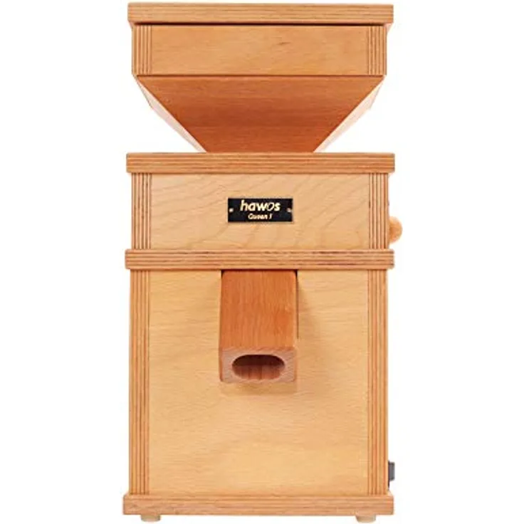 Hawos Queen 1.360 Watt Getreidemühle aus Buche multiplex