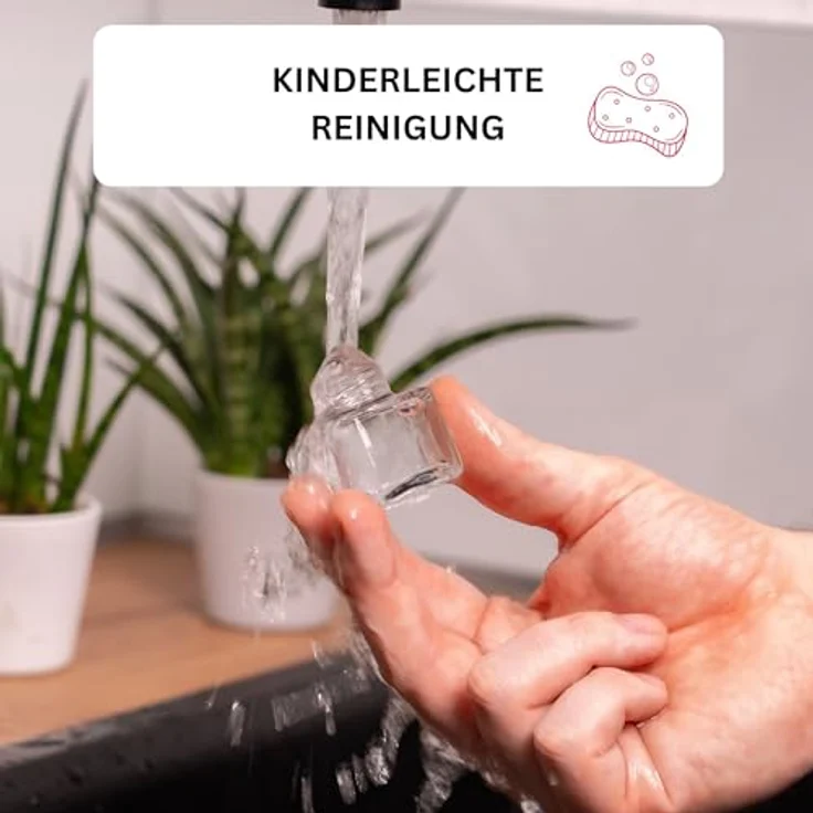 Westmark Mini-Universalstreuer-Set, 2-tlg, Fassungsvermögen: je 15 ml, Glas/Rostfreier Edelstahl, Transparent/Silber, 63072270 – Bild 7