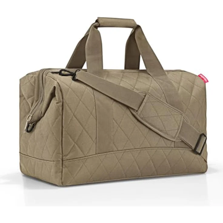 reisenthel Allrounder L Rhombus Olive, Olivgrün, Talla única, handgepäck – Bild 1